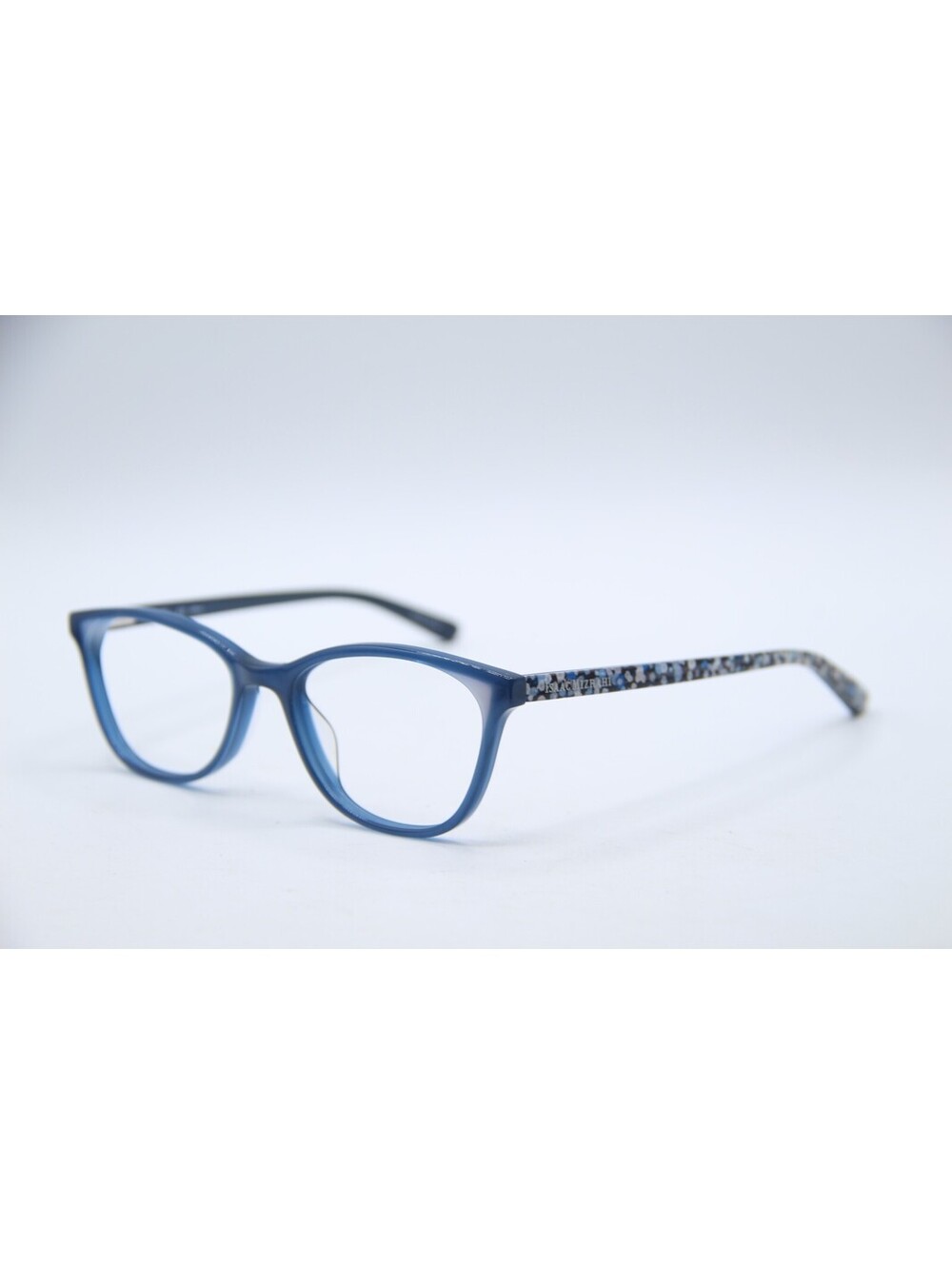 Isaac Mizrahi Im30048 Bl Blue Floral Authentic Eyeglasses 53-18-140
